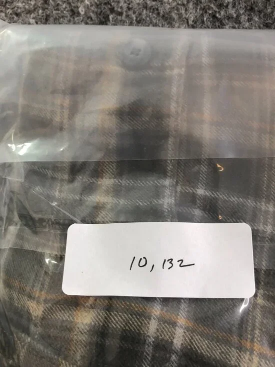 Prana Dolberg Flannel Shirt Mens XL Brown Organic Cotton Standard Button Plaid - Picture 10 of 10